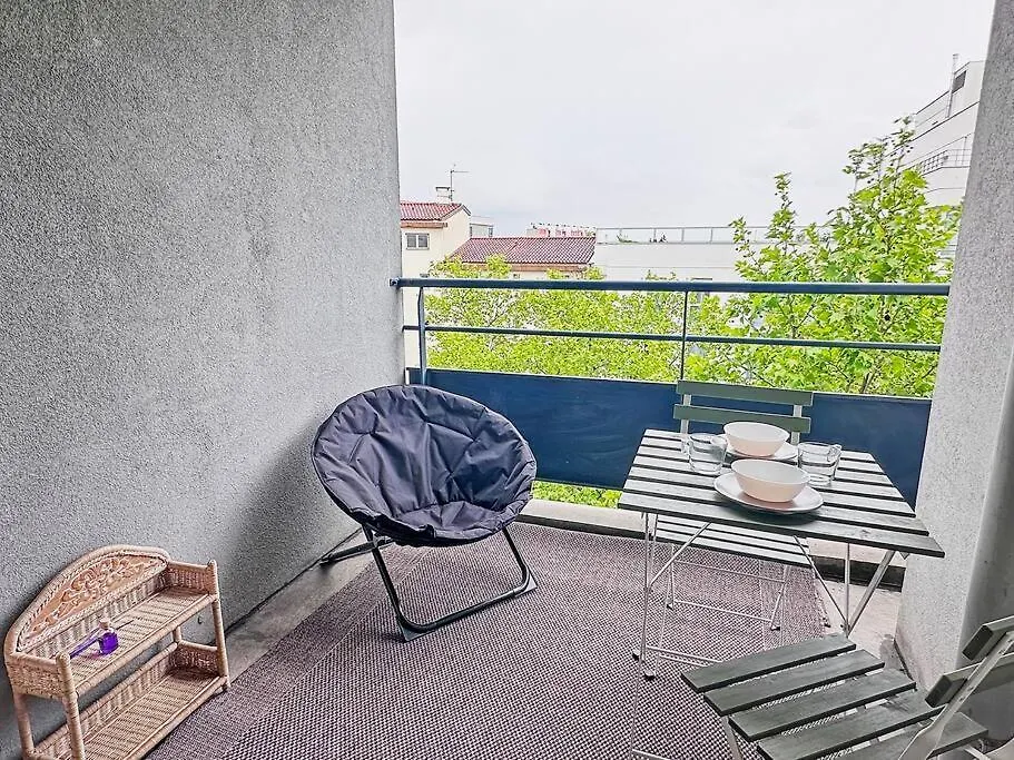 Charmant T2 Terrasse, Garage Villeurbanne